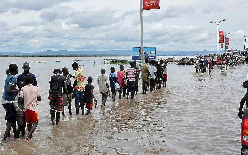 Overstromingen in Nigeria. Foto EPA