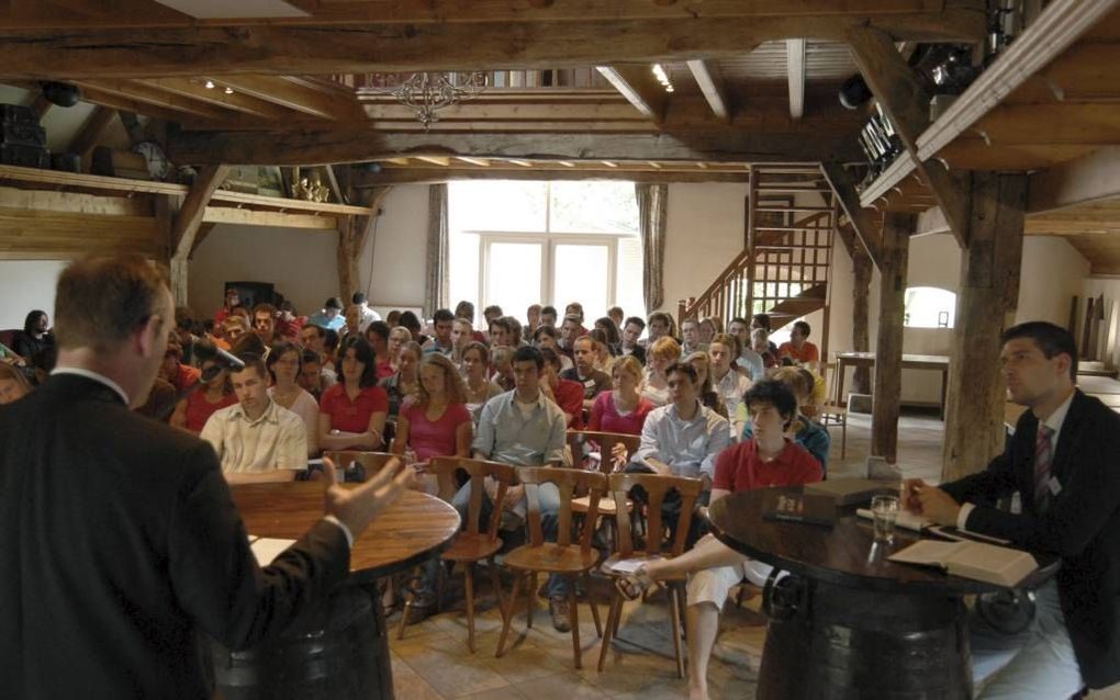 „Het is opvallend dat, alle waarschuwingen ten spijt, het percentage ‘gergemmers’ op de CSFR de afgelopen jaren is gegroeid van 33 procent naar bijna 40 procent.” Foto: een CSFR-zomerconferentie. Beeld Ruben Meijerink