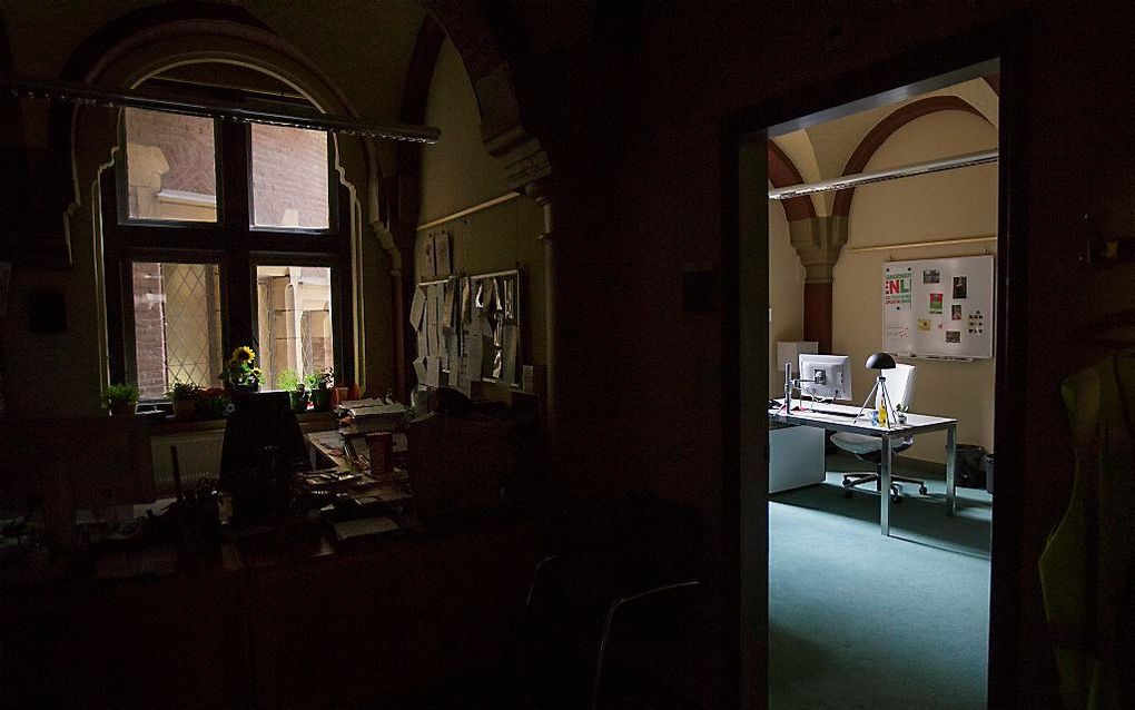 De werkkamer van Jolande Sap in het Tweede Kamergebouw. Foto ANP