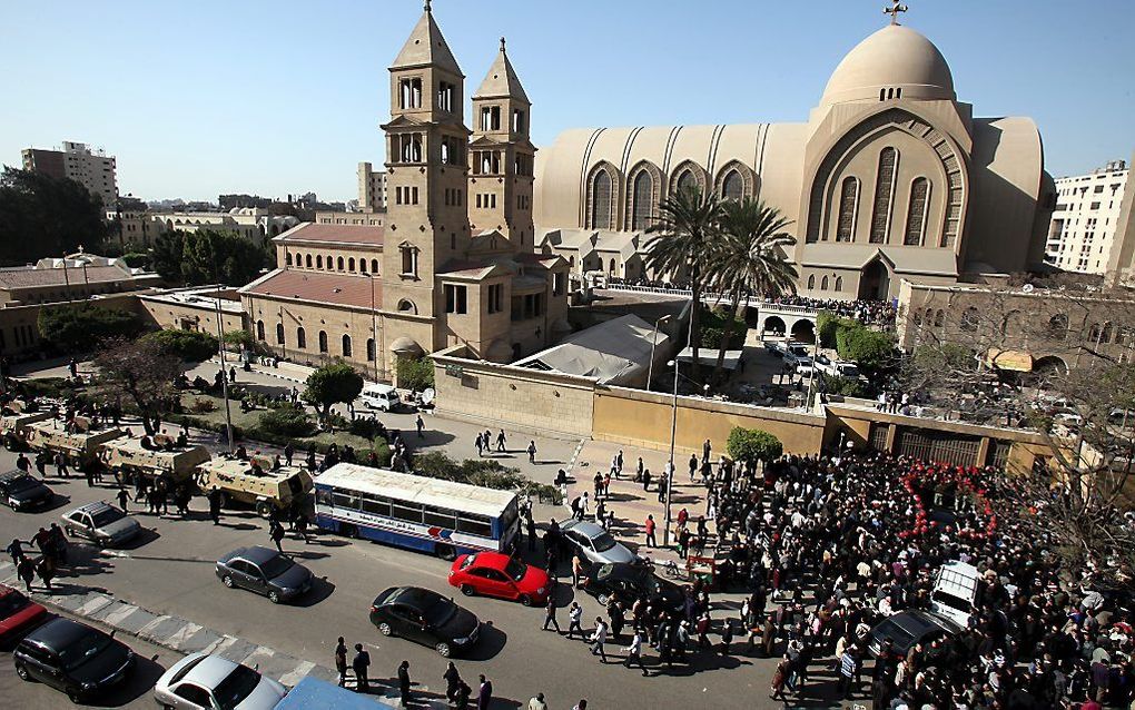 De koptische kathedraal in Cairo, Egypte. Foto EPA