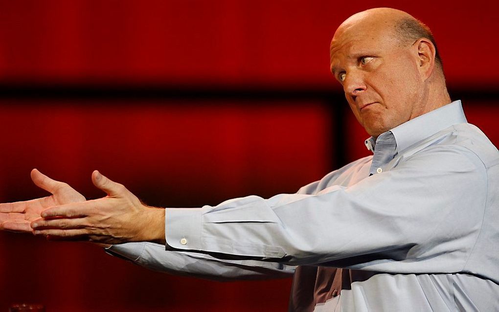 Microsoft's CEO Steve Ballmer. Foto EPA