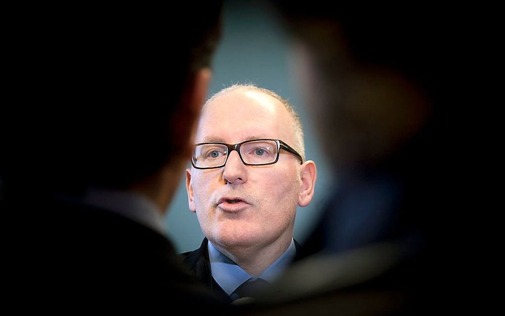 Timmermans. Foto ANP