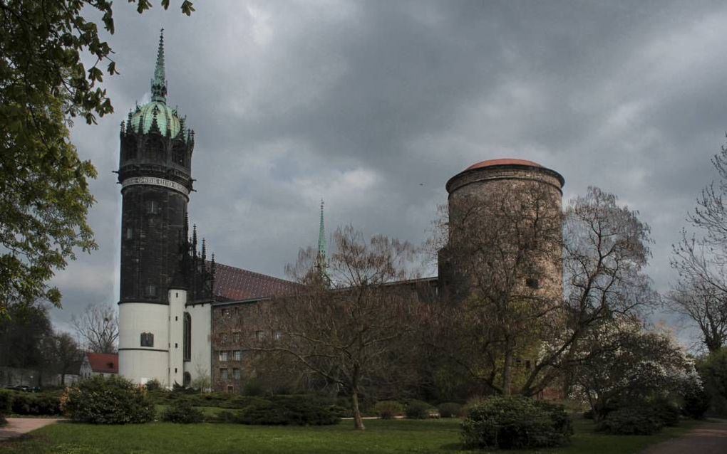 De slotkerk te Wittenberg. Foto EPA