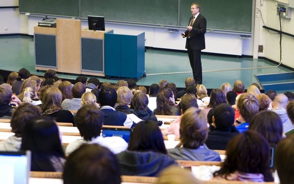 „Bij het volgen van de studie moet je als student hard werken en er veel voor over hebben om dit in de tijd die ervoor staat, af te ronden.”  Foto ANP