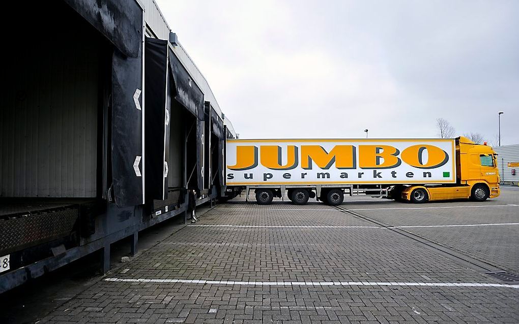 Een arbitragecommissie gaat zich buigen over het conflict dat er is ontstaan tussen supermarktconcern Jumbo en het bestuur van het pensioenfonds van Super de Boer. Foto ANP