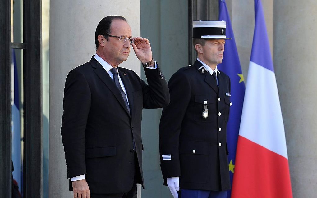 De Franse president François Hollande. Foto EPA