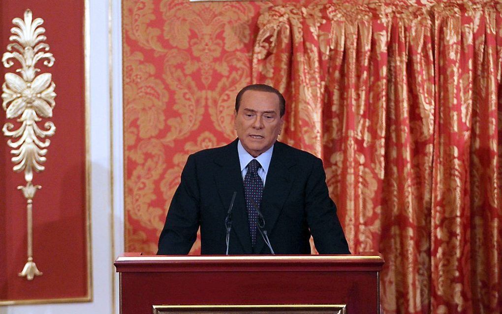 De Italiaanse ex-premier Silvio Berlusconi. Foto EPA