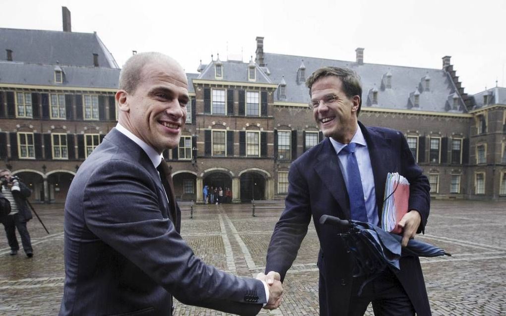 „Het is een teken aan de wand dat PvdA en VVD er zo snel uit zijn in de formatie.”  Foto ANP