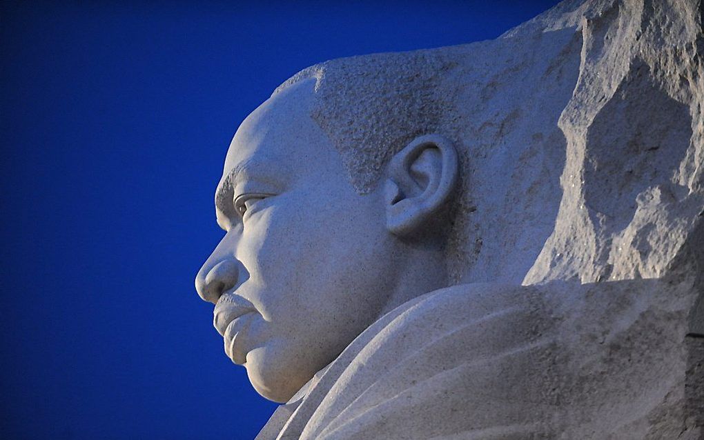 Standbeeld Martin Luther King in Washington. Foto EPA