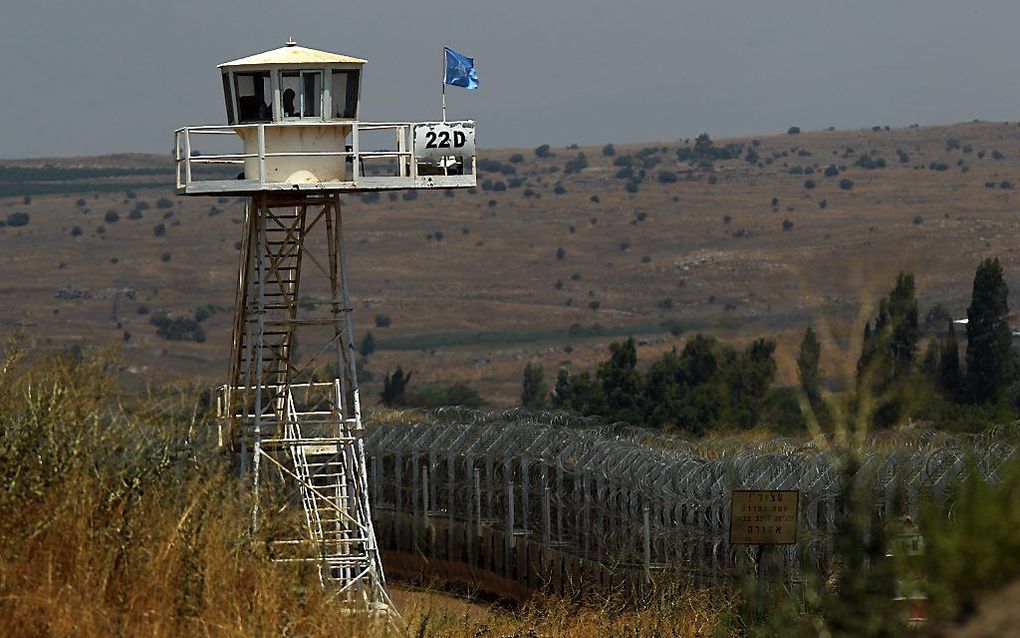 Golanhoogte.    Foto EPA