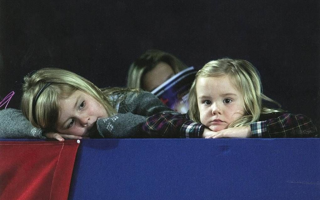 Moe van het paarden kijken. Foto uit ”Jaarboek Royals"