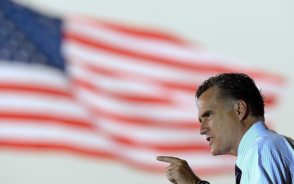 Presidentskandidaat Romney.  Foto EPA