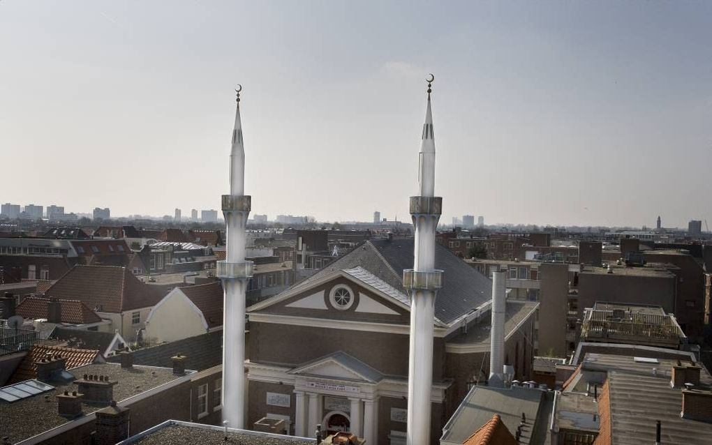 De Mescidi Aksamoskee in Den Haag. Foto RD, Henk Visscher