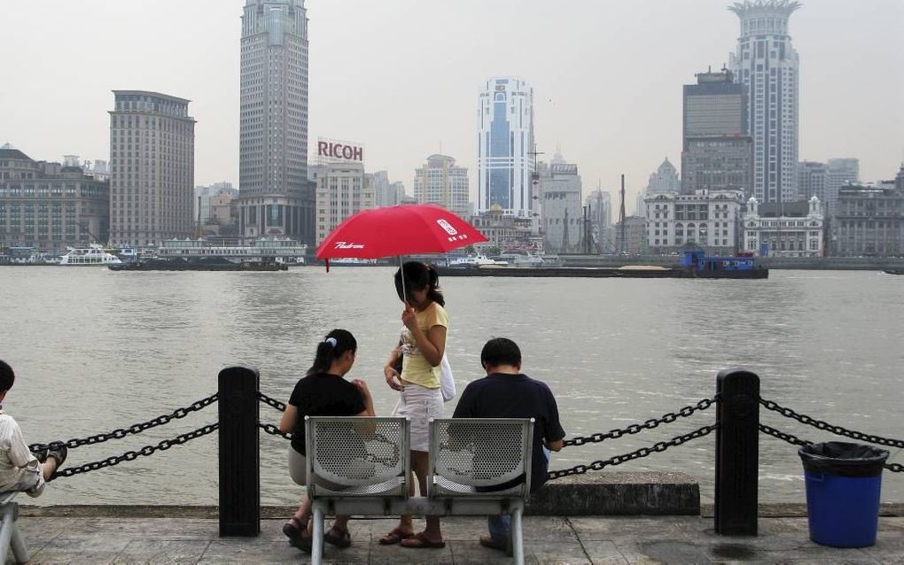 „De druk van de Chinese overheid op buitenlandse correspondenten neemt toe.” Foto: de skyline van Sjanghai. Foto RD, Henk Visscher