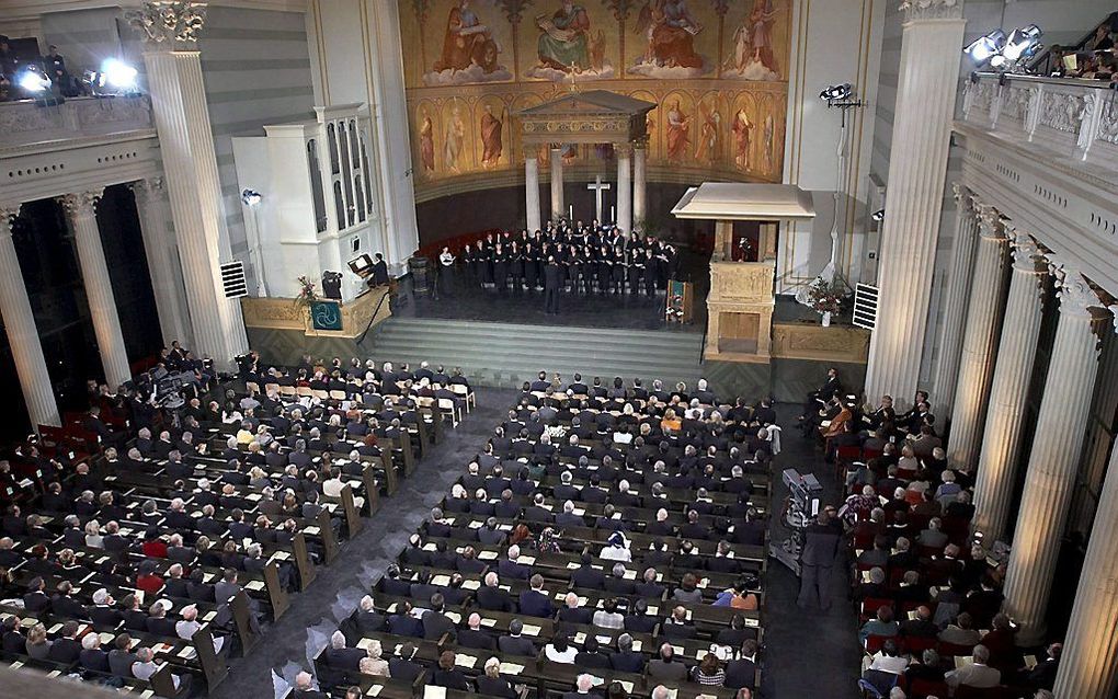 De Evangelisch Lutherse St. Nikolaikirche in Potsdam. Foto EPA