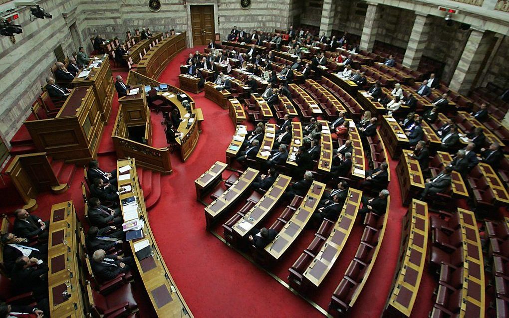 Het Griekse parlement. Foto EPA