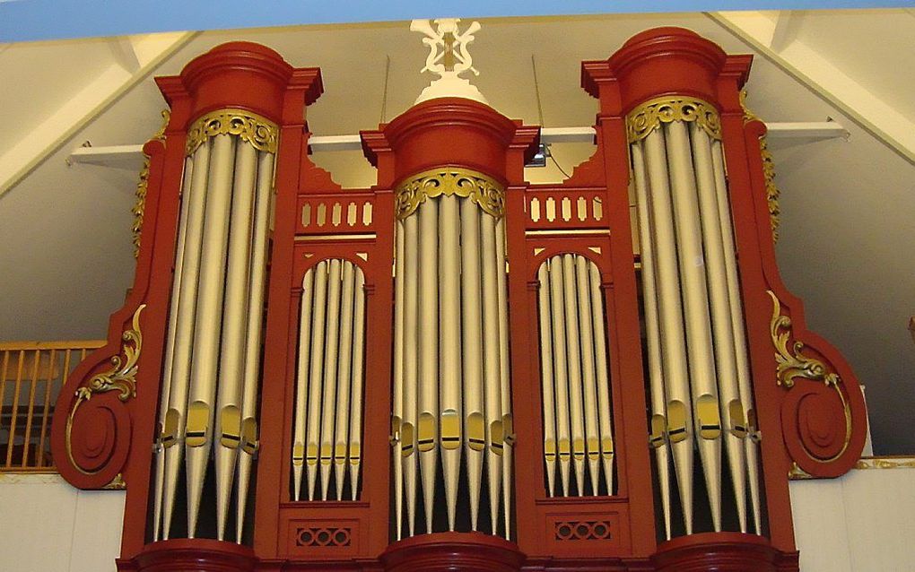 De hersteld hervormde gemeente te Elst (Utrecht) heeft een nieuw orgel in gebruik genomen. Foto RD