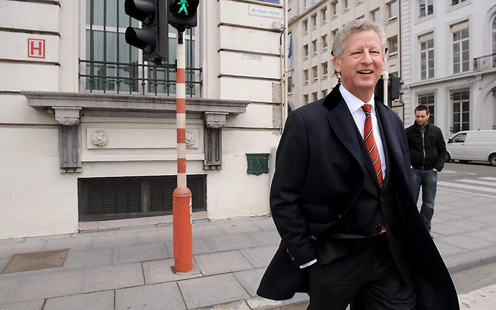 Belgische minister van Defensie Pieter de Crem.  Foto EPA