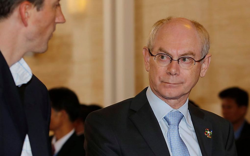 EU-president Van Rompuy. Foto EPA