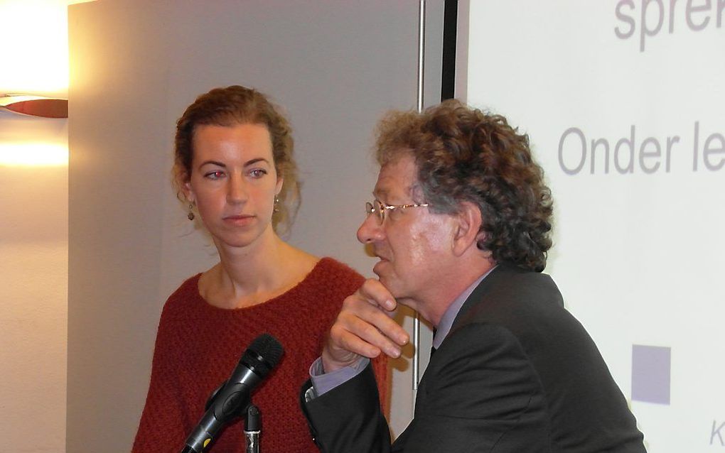 Inger van Nes (l.) en prof. dr. Joep de Hart. Foto RD