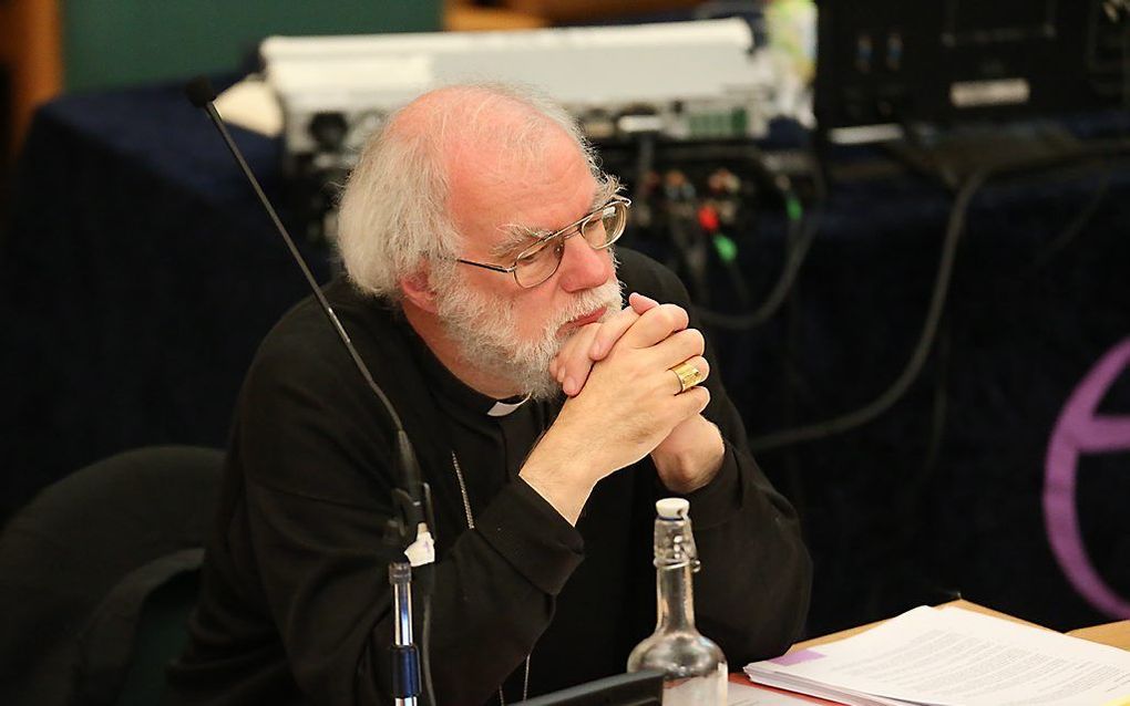 De scheidende aartsbisschop van Canterbury, dr. Rowan Williams. Foto Keith Blundy / Aegies Associates