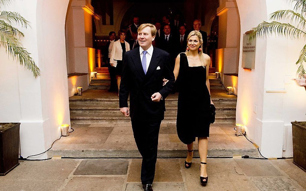 Prins Willem-Alexander en prinses Máxima brengen een officieel bezoek aan Brazilië. Foto ANP