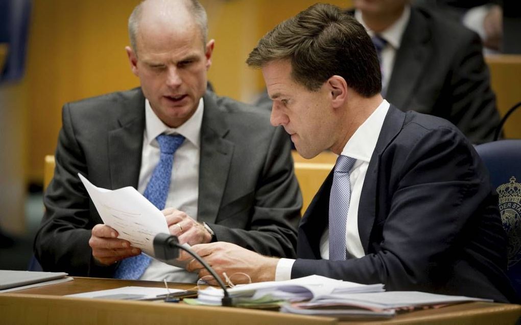 Blok en Rutte. Foto ANP