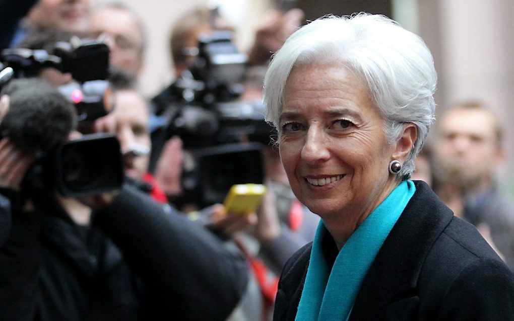 IMF-topvrouw Christine Lagarde. Foto EPA