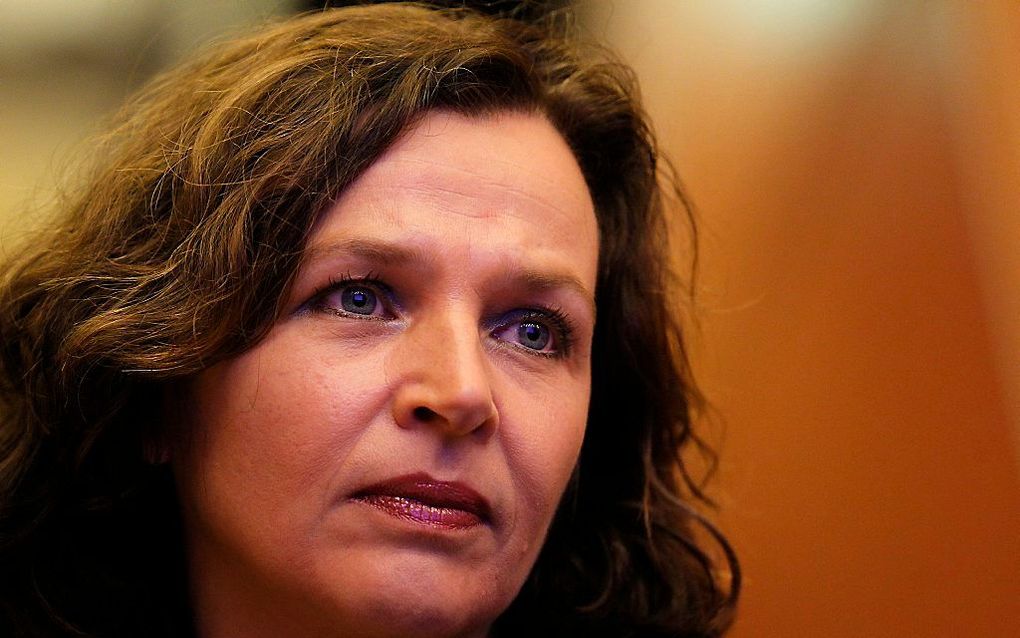 Minister Schippers van Volksgezondheid.  Foto ANP