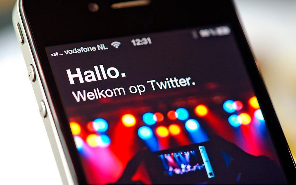 „Nooit meer rust. Dat is het risico van sociale media.” Foto ANP