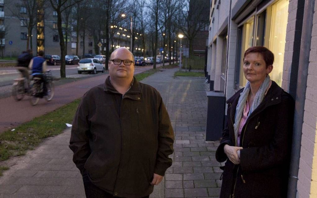 Hilko Timmer (l.) en Marian Klein Bramel van Bureau Herstel. Foto RD, Anton Dommerholt