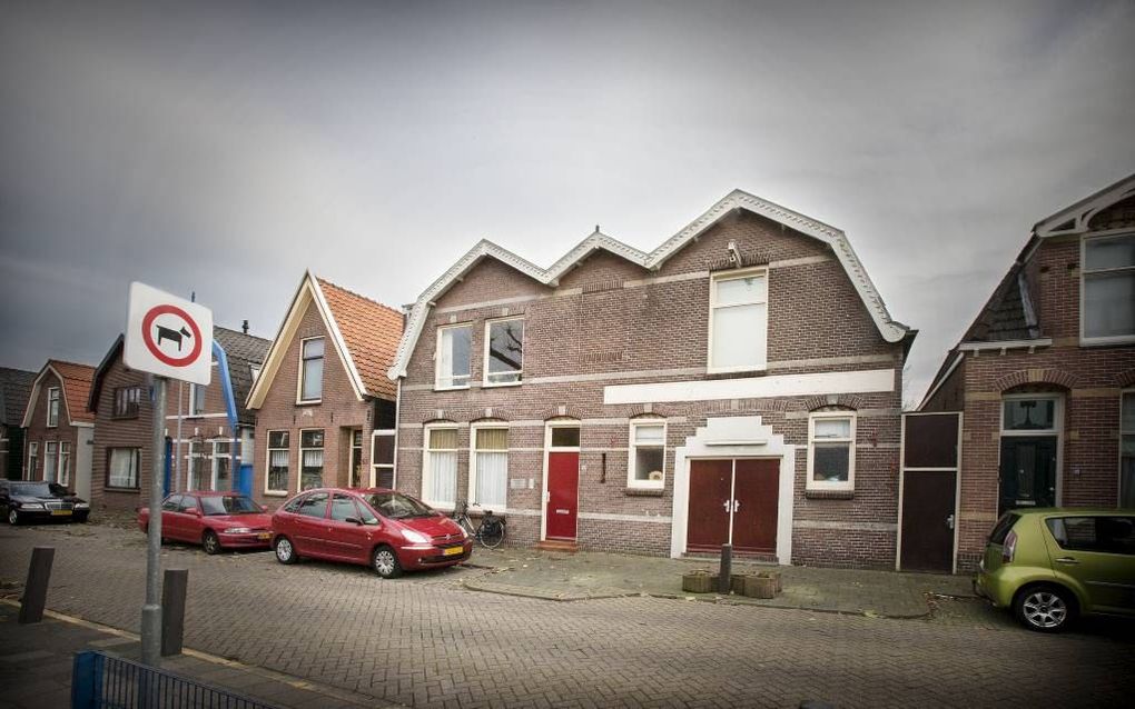 Het kerkgebouw van de gereformeerde gemeente in Zaandam. Foto RD, Henk Visscher