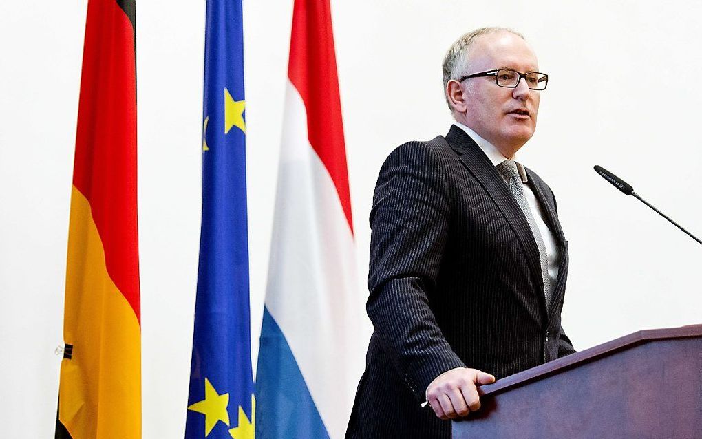 Timmermans. Foto ANP