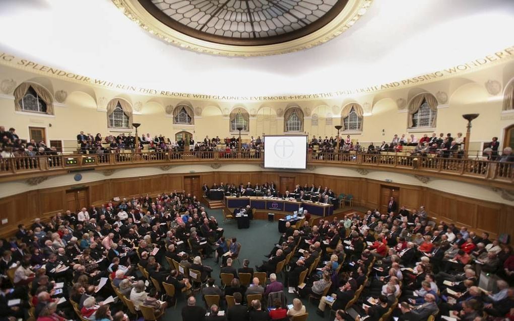 De generale synode van de Church of England kwam vorige week bijeen in Londen. Foto Keith Blundy, Aegies Agencies