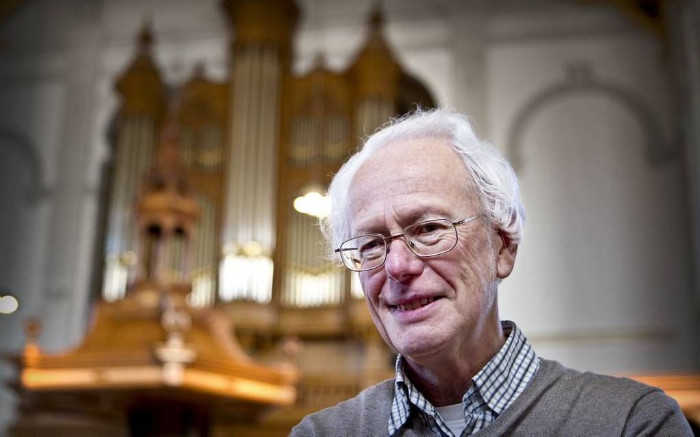 Jan van Gijn in de Grote Kerk van Apeldoorn. Foto RD, Henk Visscher