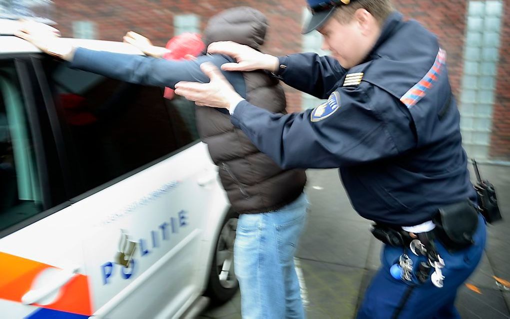 Het ziekteverzuim onder agenten lag de afgelopen 5 jaar rond de 6 procent. Foto ANP