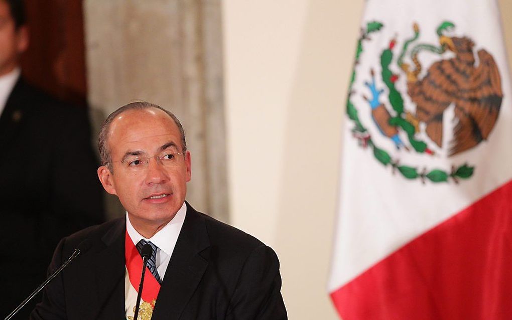 Felipe Calderón.  Foto EPA