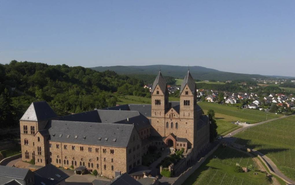 In Eibingen stichtte Hildegard von Bingen een vrouwenklooster. Foto Wikimedia, tiggr