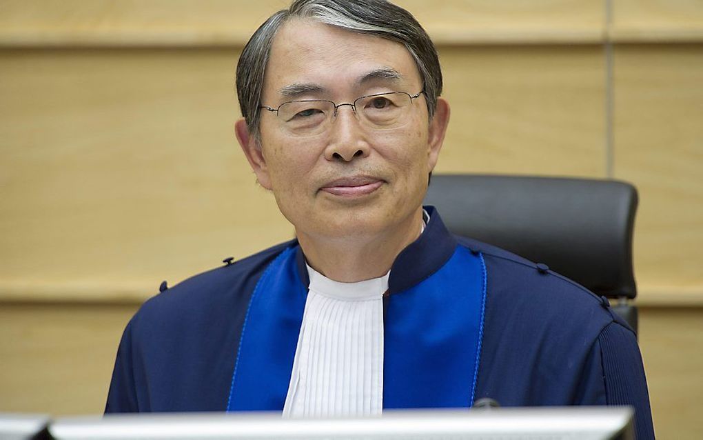 ICC-president Song Sang-hyun.  Foto EPA