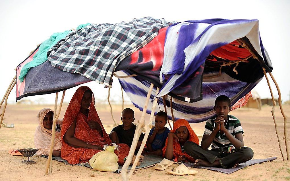 Vluchtelingen uit Mali, juli 2012. Foto EPA