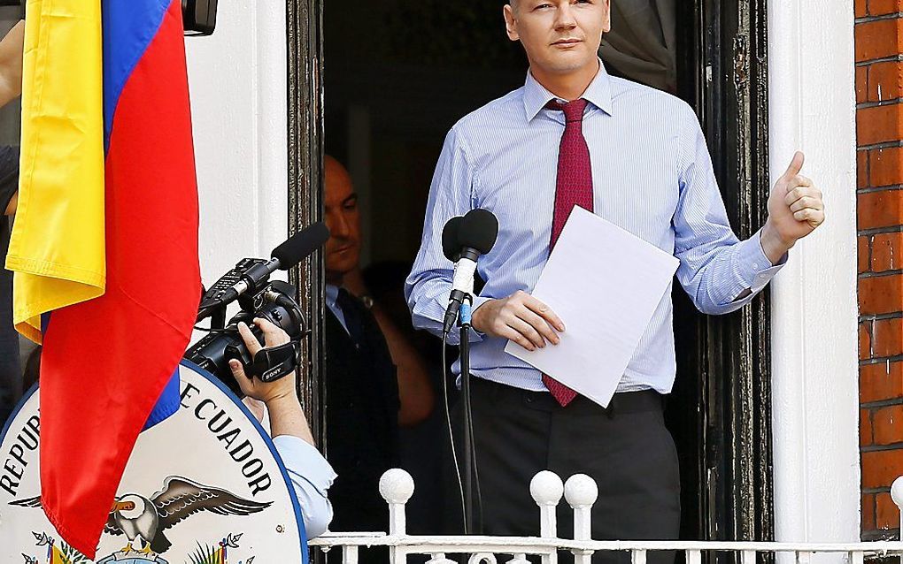 Assange. Foto EPA