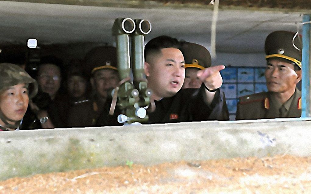 Het heeft er alle schijn van dat de stemming is gemanipuleerd, maar de Noord-Koreaanse leider Kim Jong-un is volgens de websitebezoekers van Time.com man van het jaar. Foto EPA