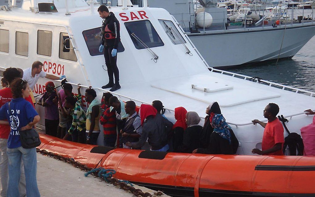 Lampedusa. Foto EPA