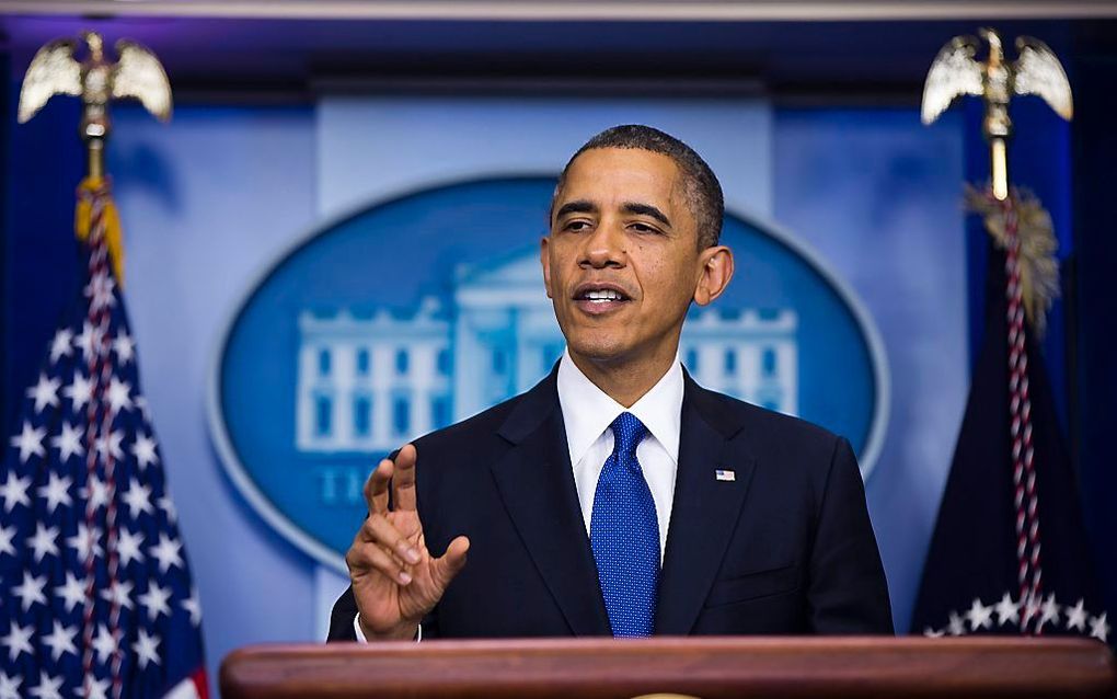 De Amerikaanse president, Barack Obama.  Foto EPA