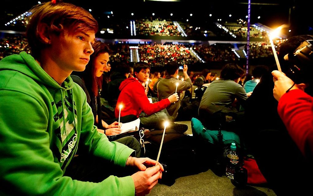 Bijeenkomst van Taizé in Rotterdam, 2010. Foto ANP