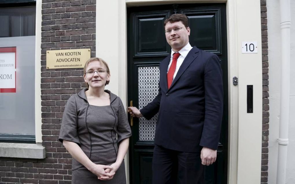 Teunis en Lianne van Kooten. Foto Martin Droog