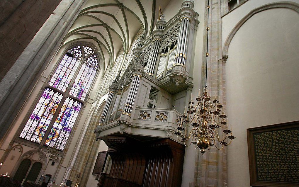 Het orgel in de Utrechtse Domkerk. Foto RD, Anton Dommerholt