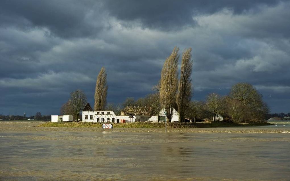 Boerderij aan de Maas. Foto ANP