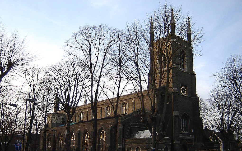 In de Sint Pauluskerk in Islington wordt komende zondag een atheïstische dienst gehouden. Foto Fin Fahey, Wikimedia