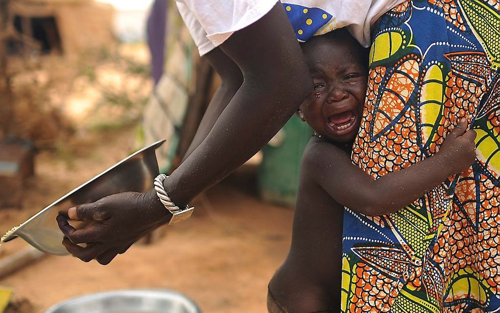 Malinese vluchtelingen in Burkina Faso. Foto EPA